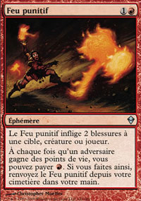 MTG [FR] ZEN 142 FEU PUNITIF (ÉPHEMERE)