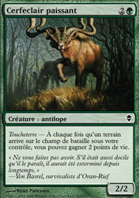 MTG [FR] ZEN 163 CERFECLAIR PAISSANT (CREATURE : ANTILOPE)