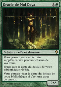 MTG [FR] ZEN 172 ORACLE DE MUL DAYA (CREATURE : ELFE ET SHAMANE)