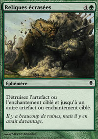 MTG [FR] ZEN 179 RELIQUES ECRASEES (ÉPHEMERE)