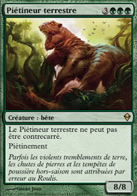 MTG [FR] ZEN 187 PIETINEUR TERRESTRE (CREATURE : BETE)