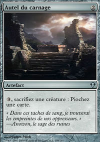 MTG [FR] ZEN 198 AUTEL DU CARNAGE (ARTEFACT)
