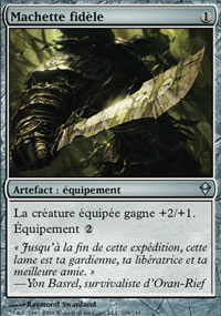 MTG [FR] ZEN 209 MACHETTE FIDELE (ARTEFACT : EQUIPEMENT)