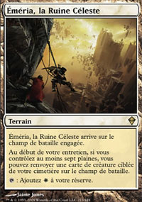 MTG [FR] ZEN 213 &Eacute;MERIA, LA RUINE CELESTE (TERRAIN)