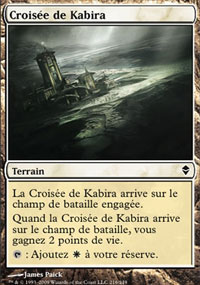 MTG [FR] ZEN 216 CROISEE DE KABIRA (TERRAIN)