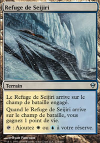 MTG [FR] ZEN 224 REFUGE DE SEIJIRI (TERRAIN)