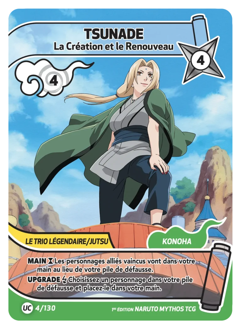 NAR ED1 [FR] W01 (FULL) 004 TSUNADE - LA CREATION ET LE RENOUVEAU (UNCO)
