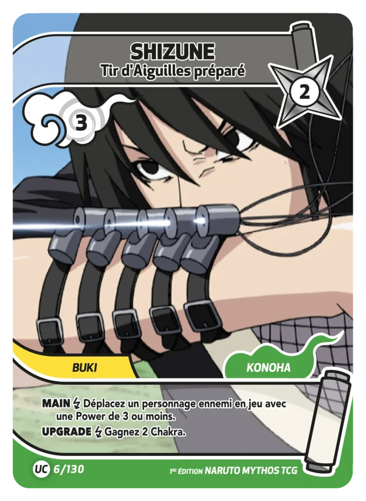NAR ED1 [FR] W01 (FULL) 006 SHIZUNE - TIR D&rsquo;AIGUILLES PREPARE (UNCO)