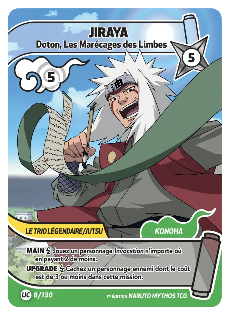NAR ED1 [FR] W01 (FULL) 008 JIRAIYA - DOTON LES MARECAGES DES LIMBES (UNCO)