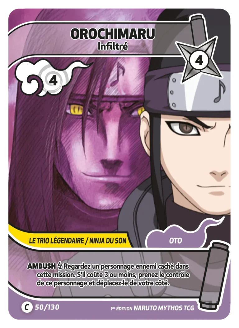NAR ED1 [FR] W01 (FULL) 050 OROCHIMARU - INFILTRE (COMMUNE)