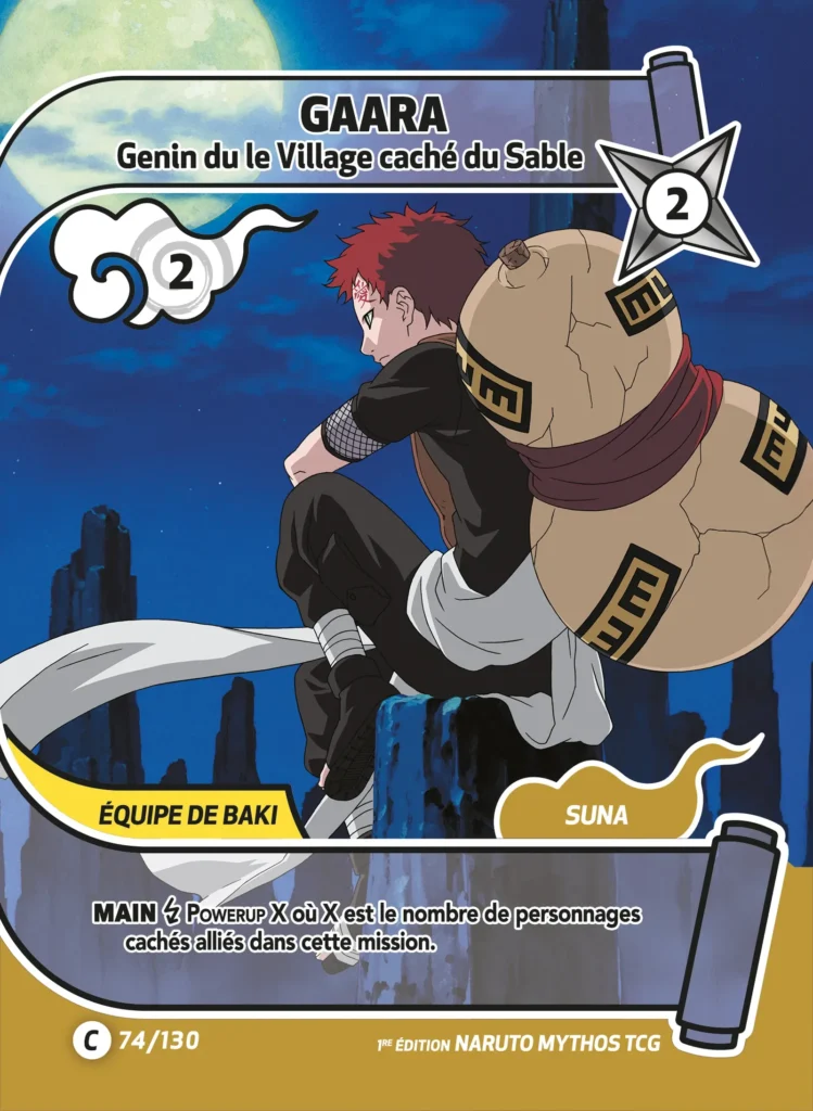 NAR ED1 [FR] W01 (FULL) 074 GAARA - GENIN DU VILLAGE CACHE DU SABLE (COMMUNE)