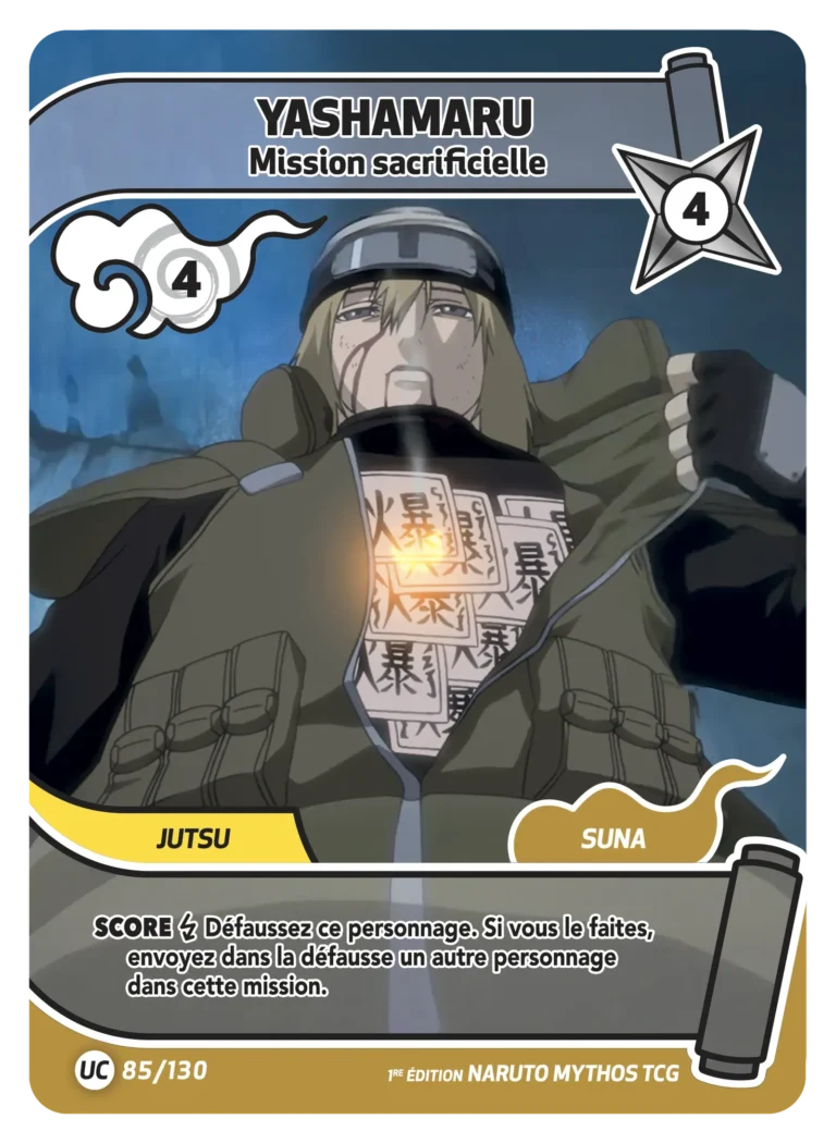 NAR ED1 [FR] W01 (FULL) 085 YASHAMARU - MISSION SACRIFICIELLE (UNCO)