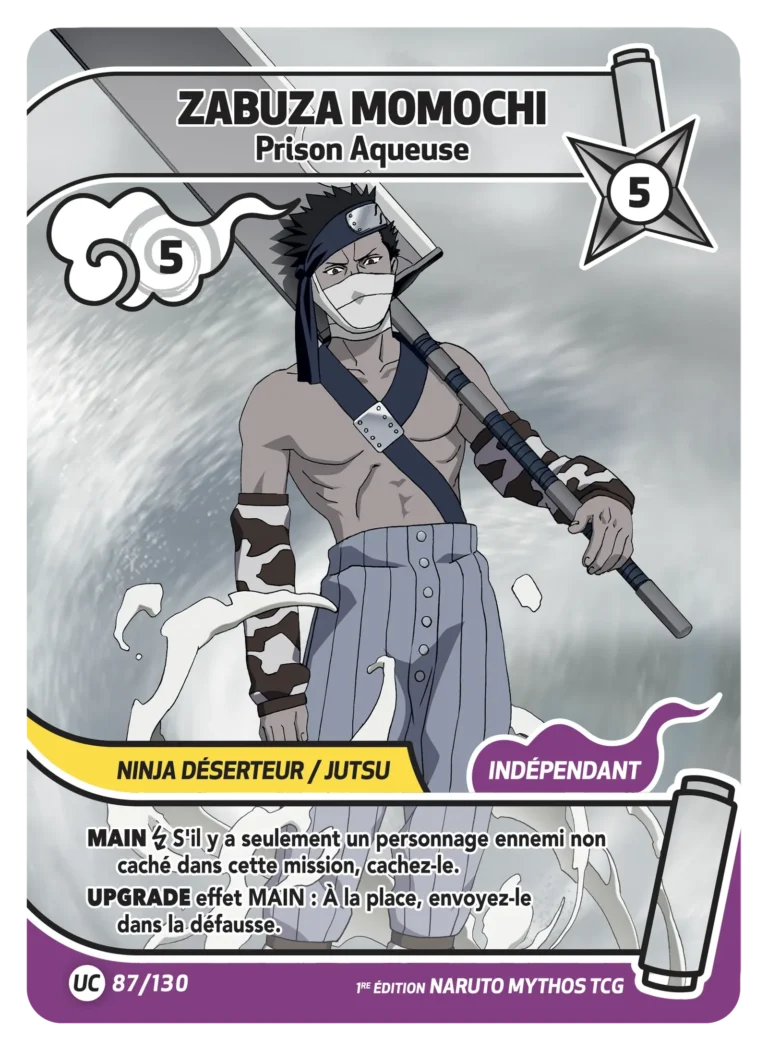 NAR ED1 [FR] W01 (FULL) 087 ZABUZA MOMOCHI - PRISON AQUEUSE (UNCO)
