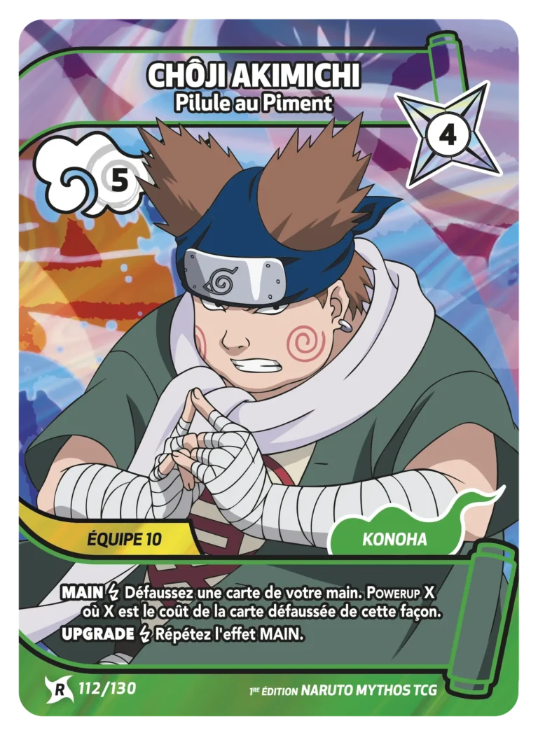 NAR ED1 [FR] W01 (SET) 112 CH&Ocirc;JI AKIMICHI - PILULE AU PIMENT (RARE)