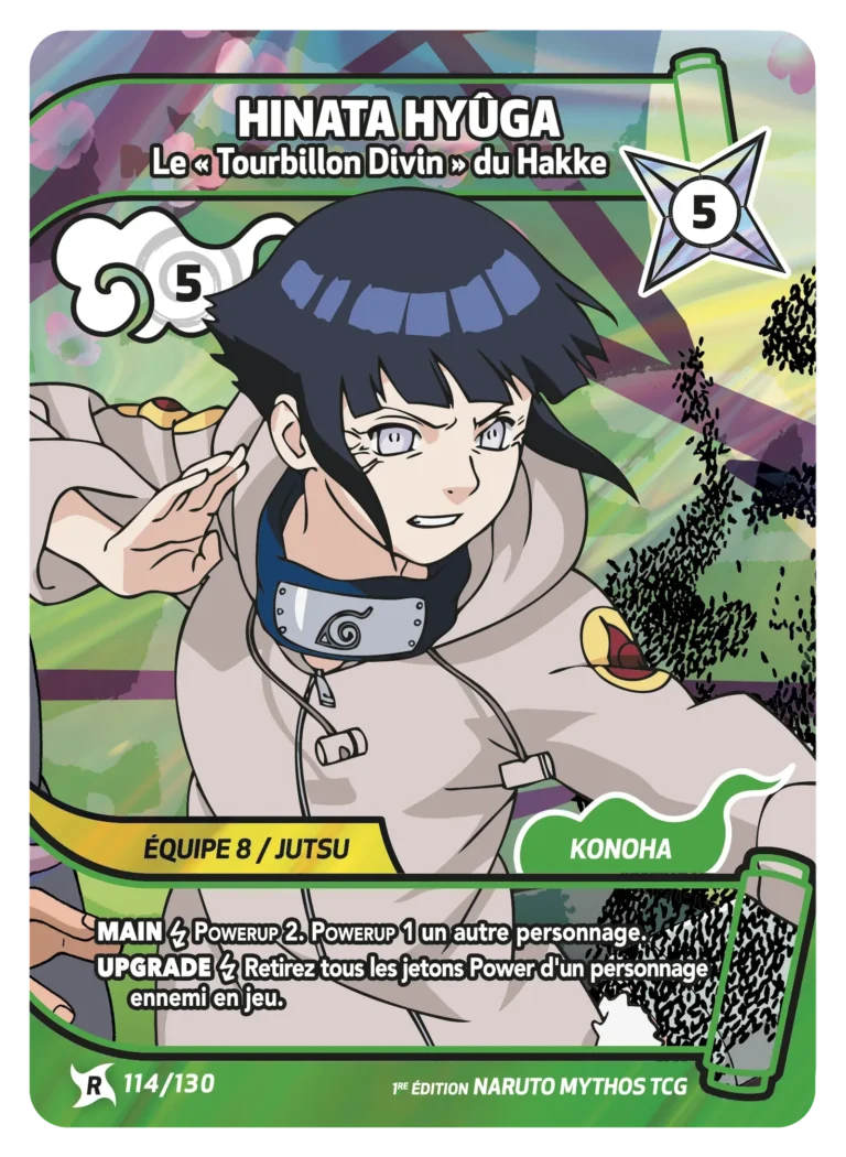 NAR ED1 [FR] W01 (SET) 114 HINATA HY&Ucirc;GA - LE TOURBILLON DIVIN DU HAKKE (RARE)