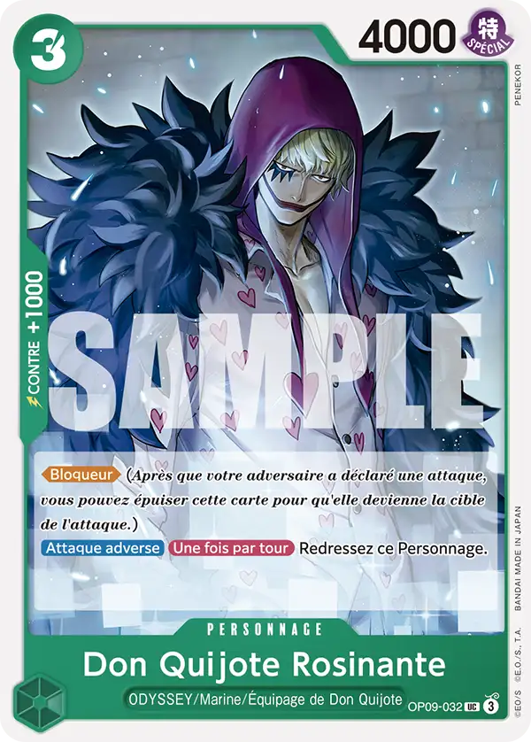 OP [FR] OP09 032 DONQUIXOTE ROSINANTE