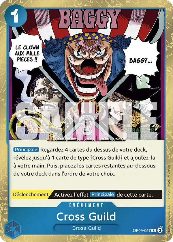 OP [FR] OP09 057 CROSS GUILD (RARE)