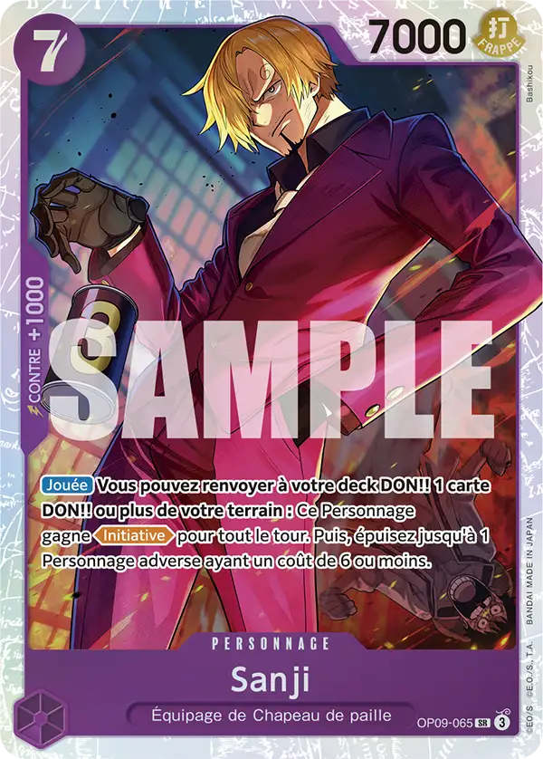 OP [FR] OP09 065 SANJI (SUPER RARE)