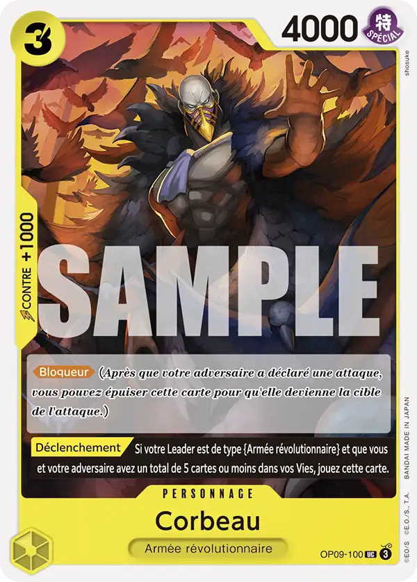 OP [FR] OP09 101 KUZAN (RARE)