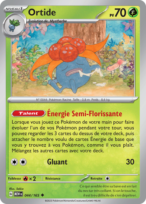 EV03.5 [FR] MEW (REVERSE) 044 ORTIDE