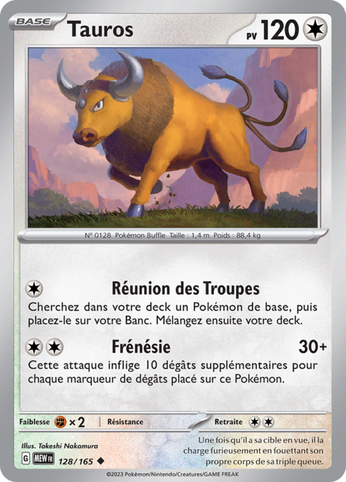 EV03.5 [FR] MEW (REVERSE) 128 TAUROS