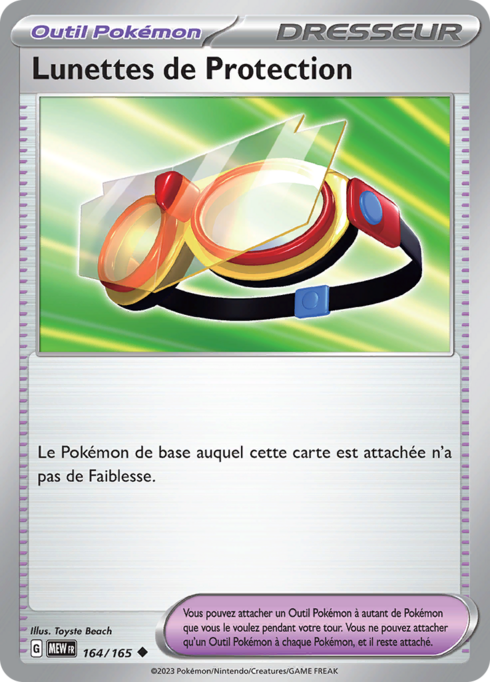 EV03.5 [FR] MEW (REVERSE) 164 LUNETTES DE PROTECTION