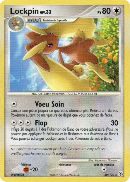 DP01 [FR] DP (REVERSE) 030 LOCKPIN (RARE)