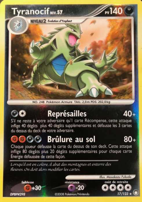 DP02 [FR] MT (REVERSE) 017 TYRANOCIF (HOLO)