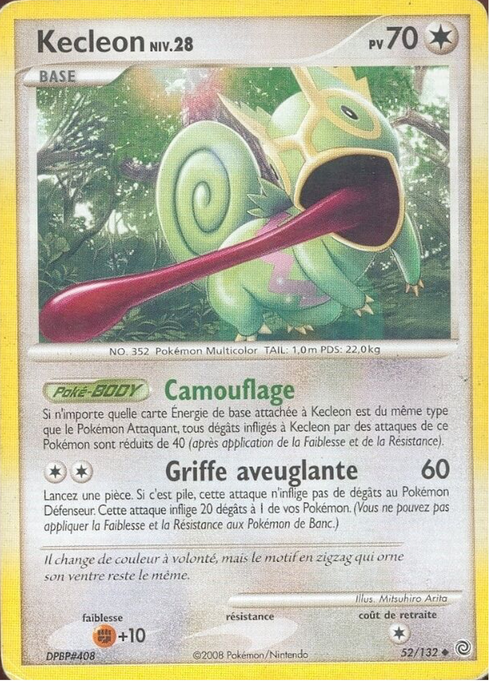 DP03 [FR] SW (REVERSE) 052 KECLEON