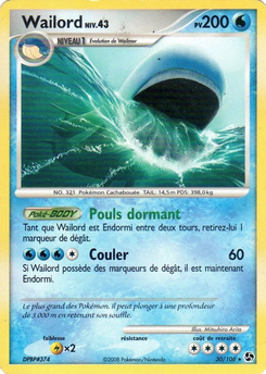 DP04 [FR] GE 030 WAILORD (RARE)