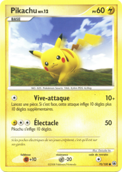 DP05 [FR] MD 070 PIKACHU