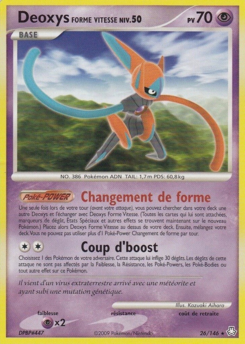DP06 [FR] LA 026 DEOXYS FORME VITESSE (RARE)