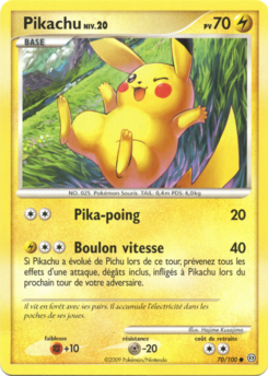 DP07 [FR] SF 070 PIKACHU