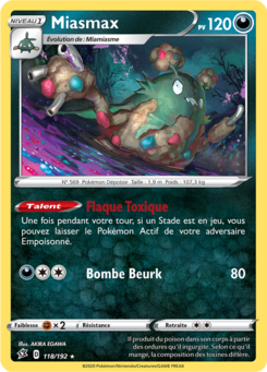 EB02 [FR] RCL 118 MIASMAX (RARE)