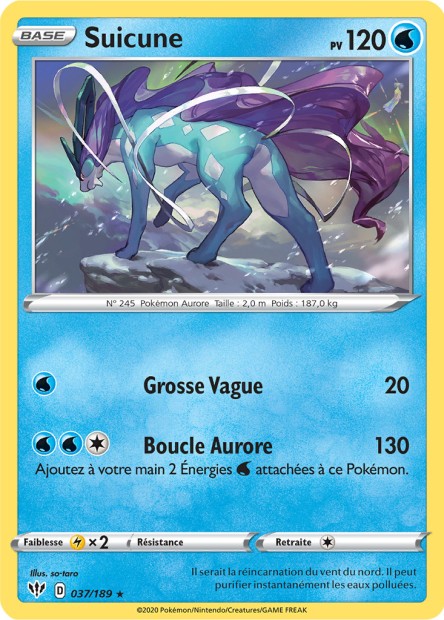 EB03 [FR] DAA 037 SUICUNE (HOLO)