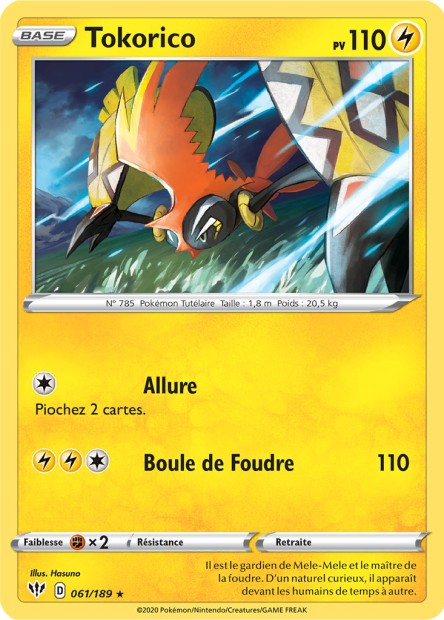EB03 [FR] DAA 061 TOKORICO (HOLO)