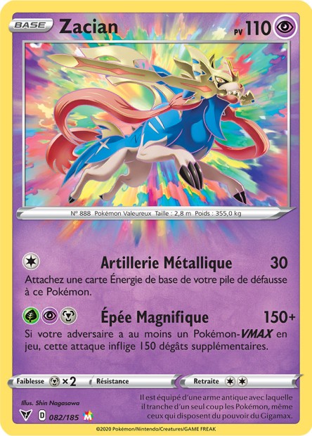 EB04 [FR] VIV 082 ZACIAN (ULTRA RARE)