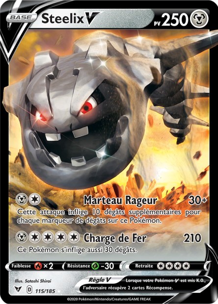 EB04 [FR] VIV 115 STEELIX-V (ULTRA RARE)