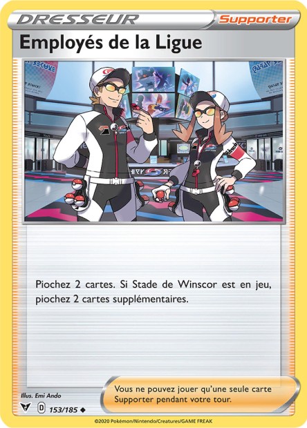 EB04 [FR] VIV (REVERSE) 153 EMPLOYES DE LA LIGUE