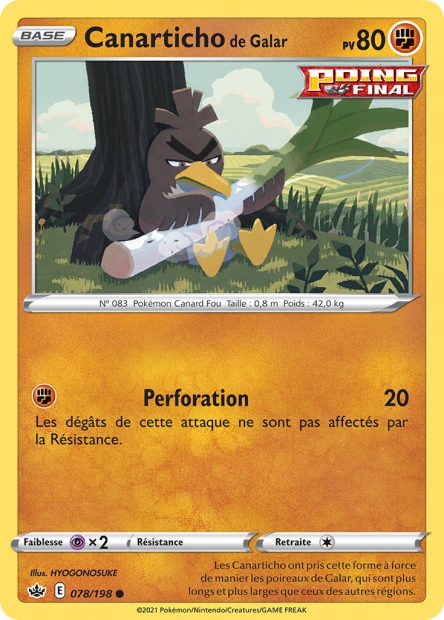 EB06 [FR] CRE (REVERSE) 078 CANARTICHO DE GALAR
