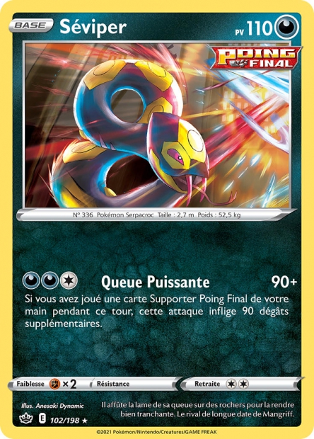 EB06 CRE - 102 SEVIPER (RARE REVERSE)