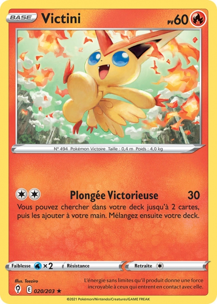 EB07 [FR] EVS (REVERSE) 020 VICTINI (HOLO)