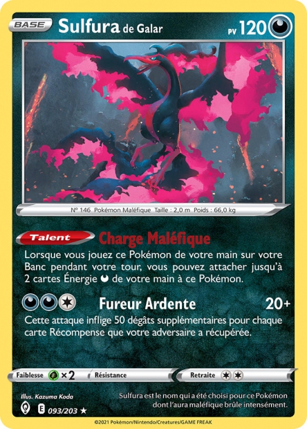 EB07 [FR] EVS (REVERSE) 093 SULFURA DE GALAR (HOLO)