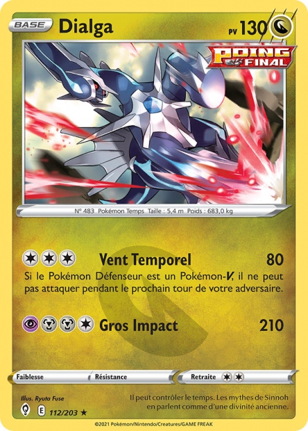 EB07 [FR] EVS (REVERSE) 112 DIALGA (HOLO)