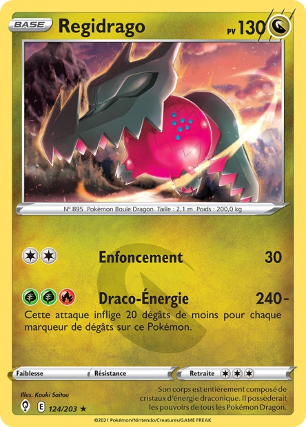 EB07 [FR] EVS (REVERSE) 124 REGIDRAGO (HOLO)