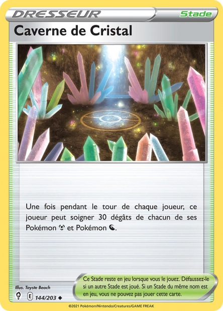 EB07 [FR] EVS (REVERSE) 144 CAVERNE DE CRISTAL