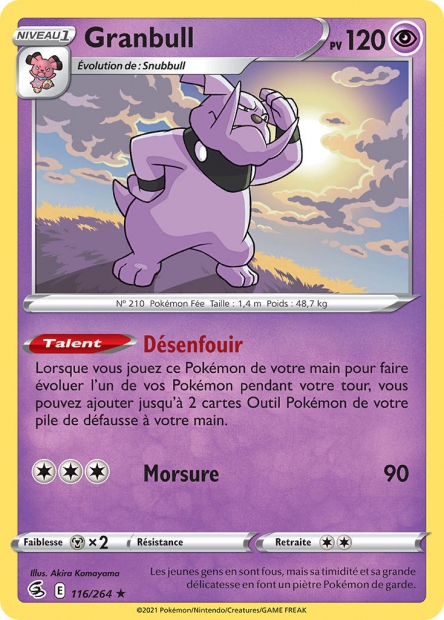 EB08 [FR] FST (REVERSE) 116 GRANBULL (HOLO)