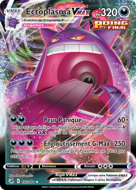 EB08 [FR] FST 157 ECTOPLASMA-VMAX (ULTRA RARE)