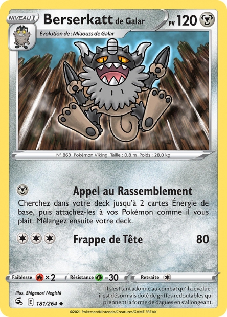 EB08 [FR] FST (REVERSE) 181 BERSERKATT DE GALAR