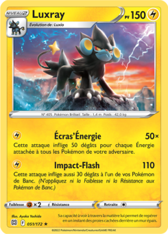 EB09 [FR] BRS (REVERSE) 051 LUXRAY (RARE)